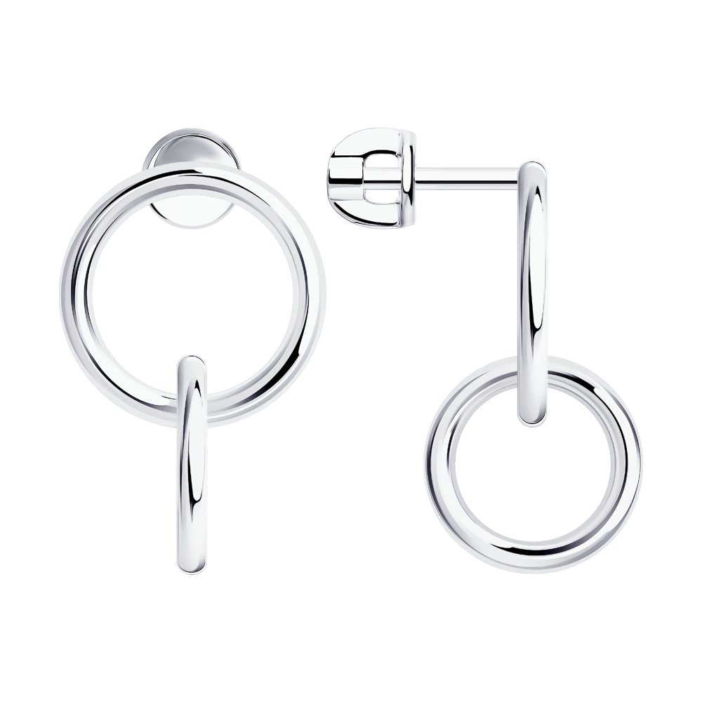 

Серьги-подвески из серебра SOKOLOV 94024900, 94024900