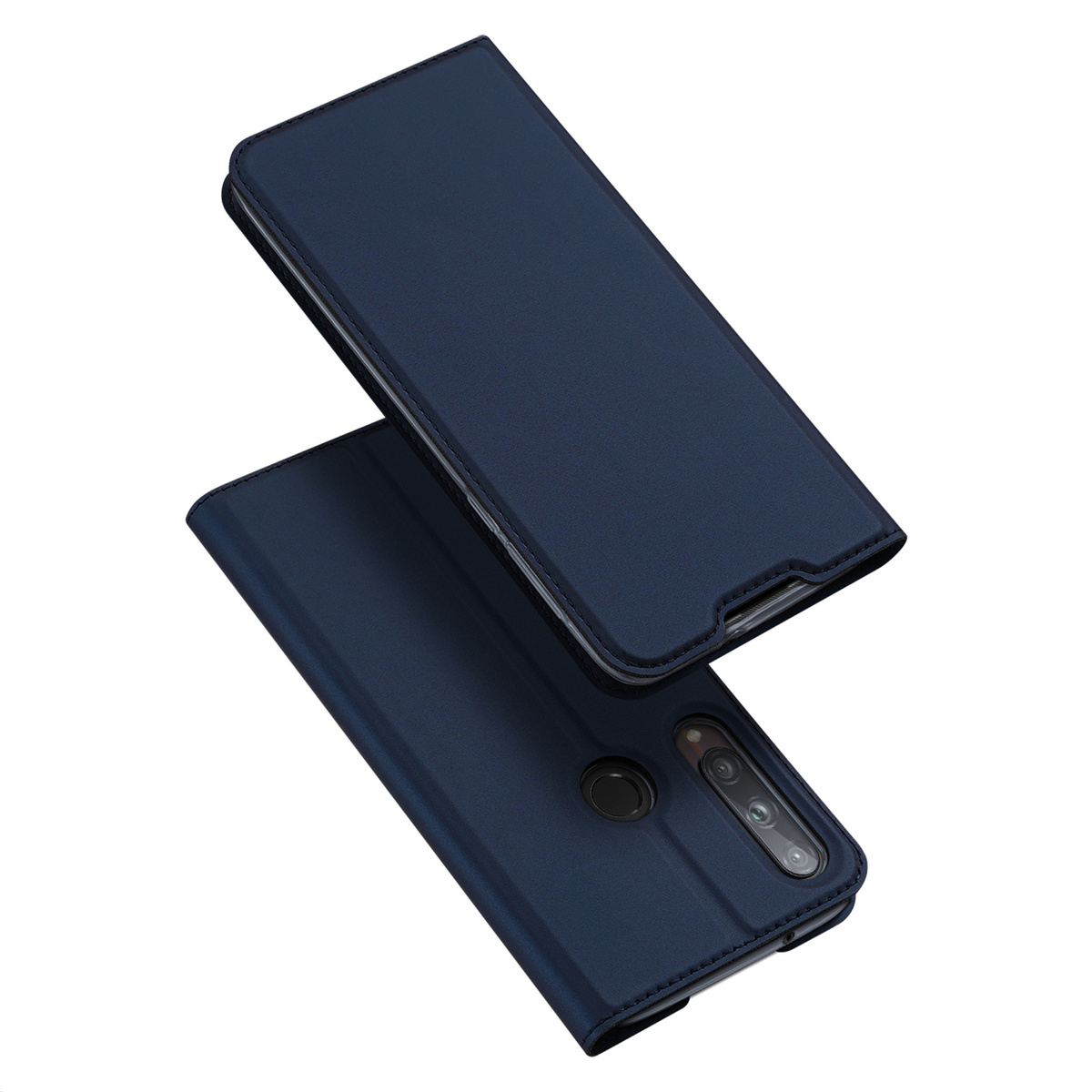 

Чехол-книжка для Huawei P40 Lite E/9C/Y7p, DU DU, боковой, синий