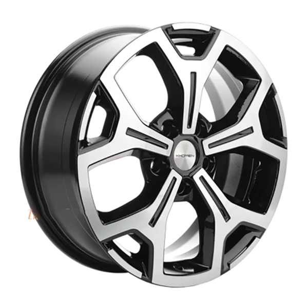 

Колесный диск Khomen Wheels 6x15/4x98 ET36 D58,5 KHW1503 (Lada Granta) Black-FP WHS507816, Черный;серебристый