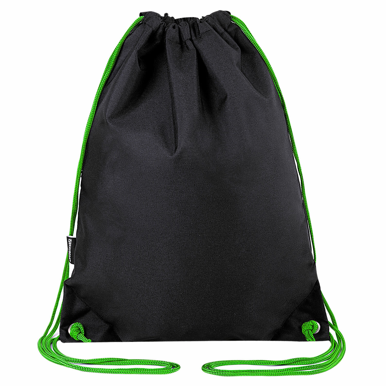 Мешок для обуви Brauberg, Neon Green 271625, 33x43 см, 2 шт в комплекте