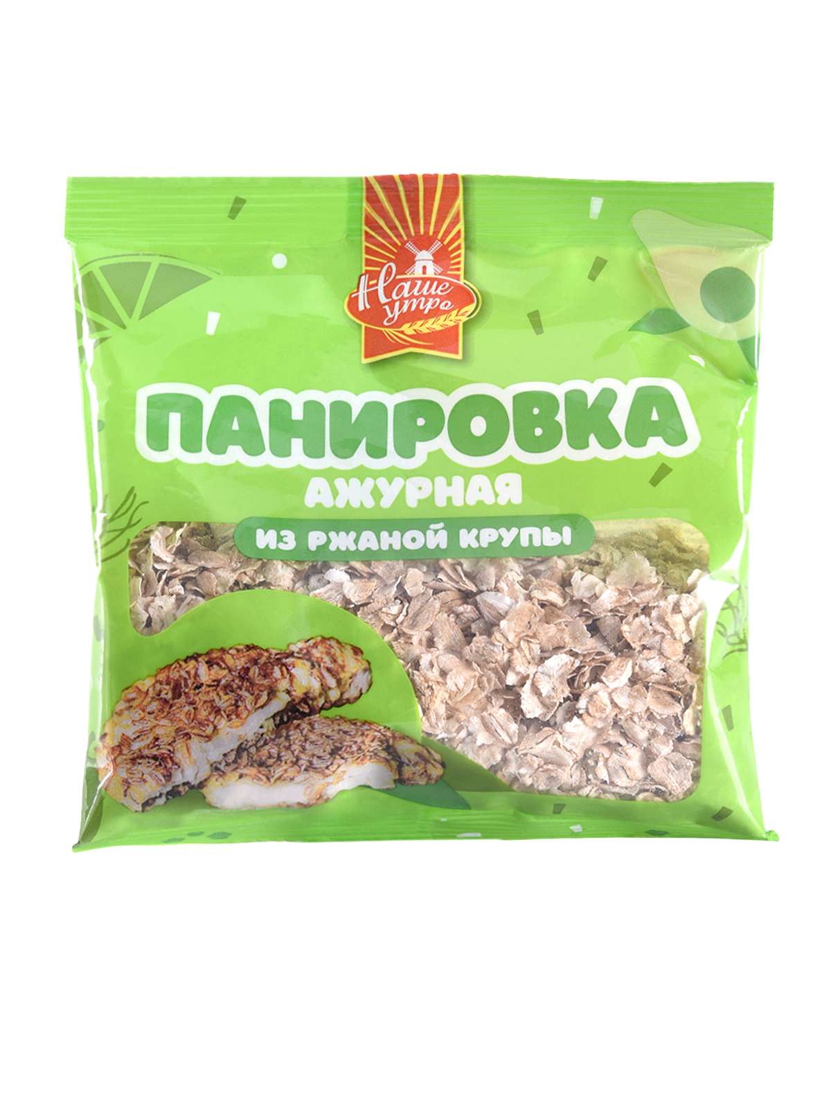 Панировка ажурная Наше утро из ржаной крупы, 80 г