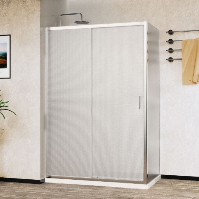 

Душевой уголок Vincea City VSR-5CT 120x90см, стекло рифленое, City VSR-5CT