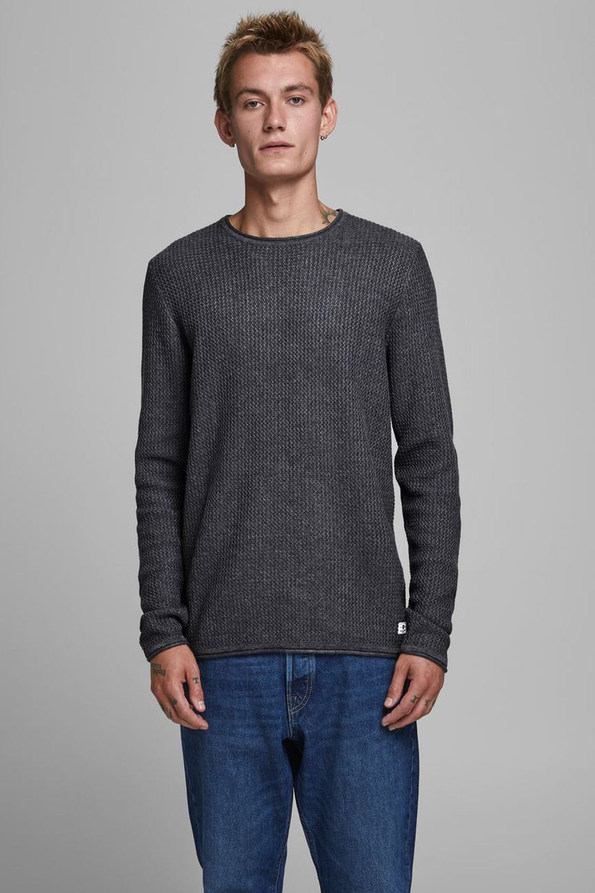 фото Джемпер мужской 12179861 jack & jones серый 46 ru