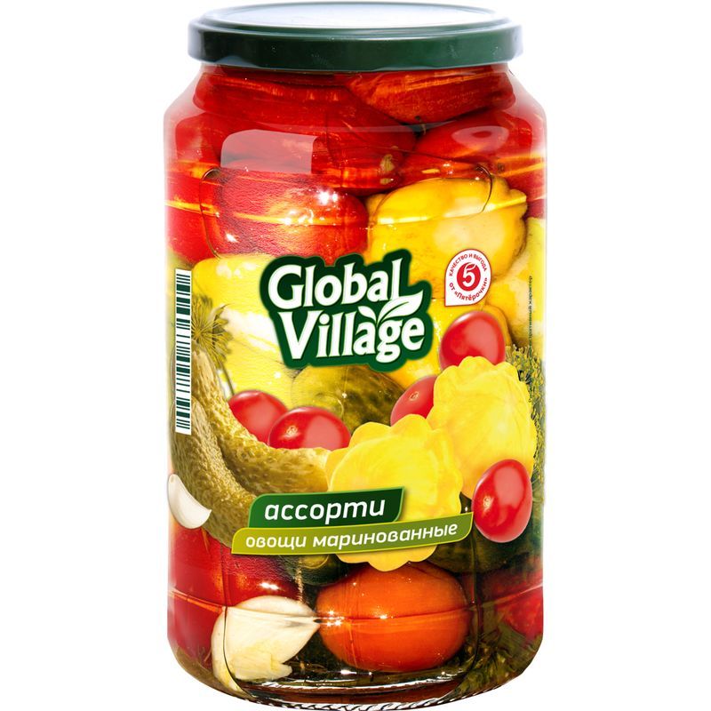 

Ассорти овощное Global Village маринованное 680 г