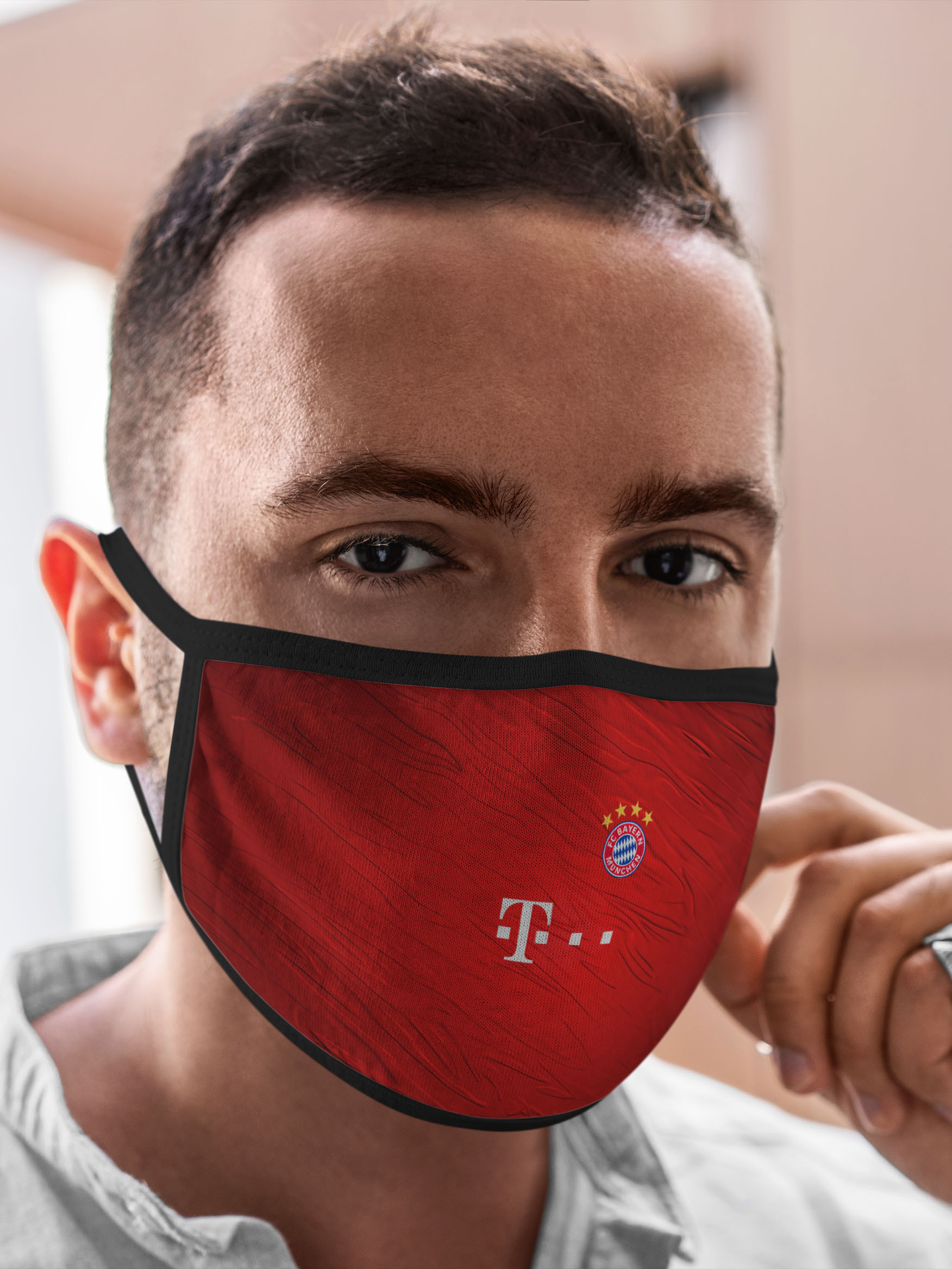

Многоразовая маска унисекс Burnettie Bayern Munchen Munchen., Разноцветный, Bayern Munchen Munchen.