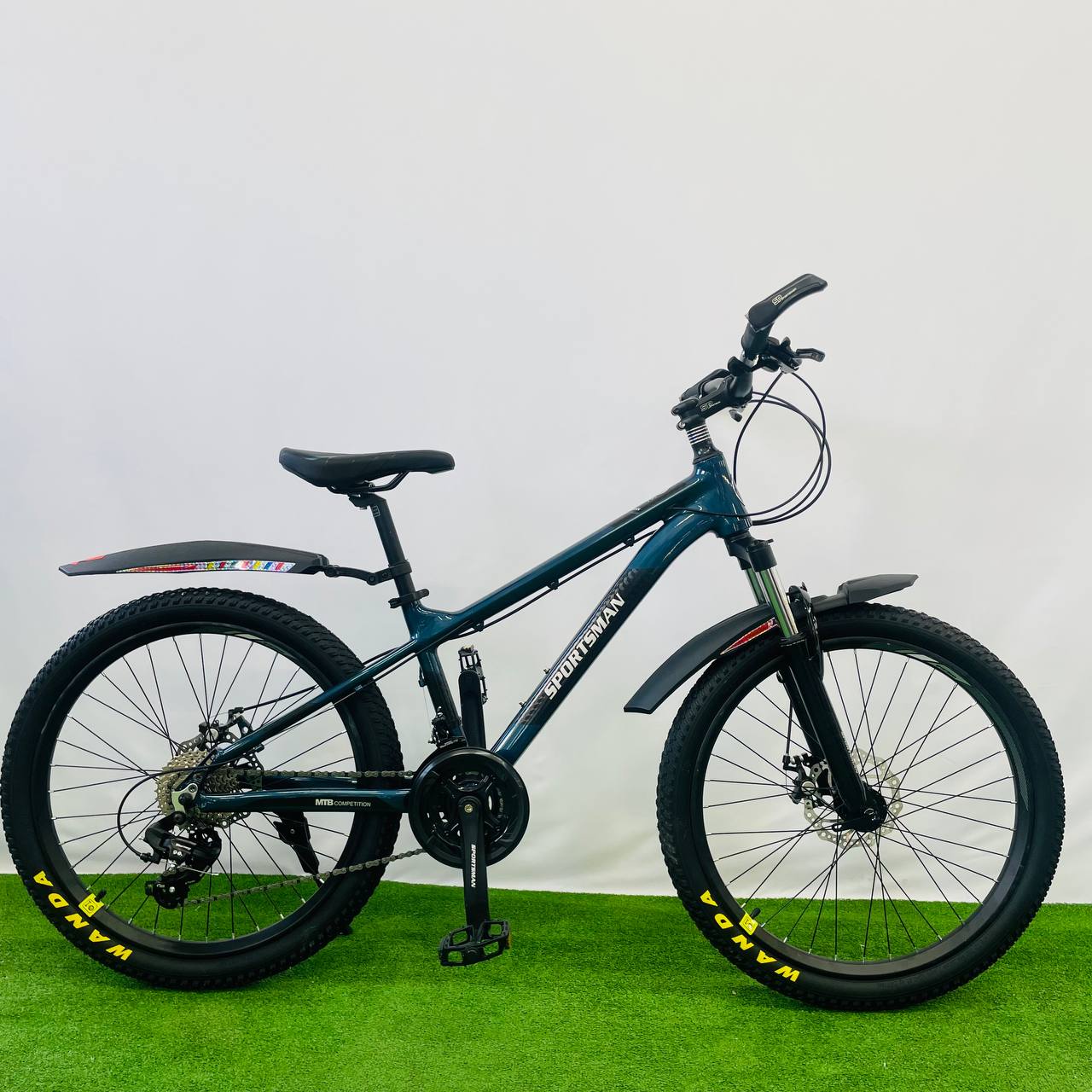 Подростковый велосипед Sportsman 24 2023 13 D Al синий рост 130-160 см 2199000₽