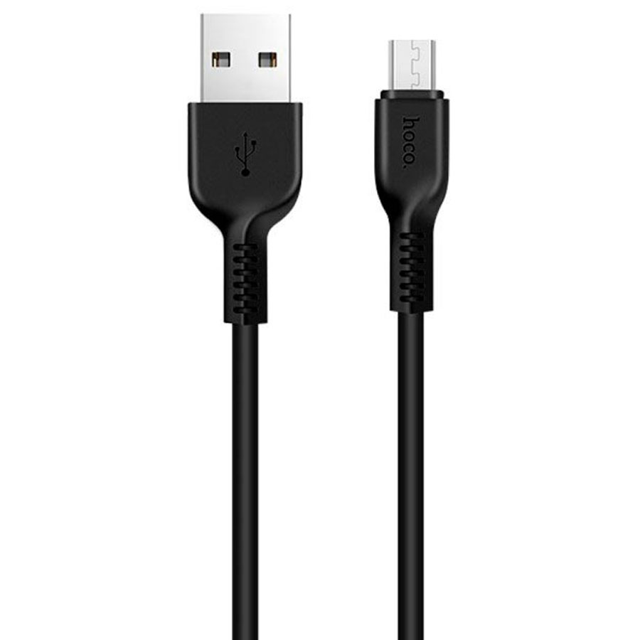 

Кабель Hoco X20 USB - Micro-USB, 2.4 А, 3 м, черный, X20 Flash