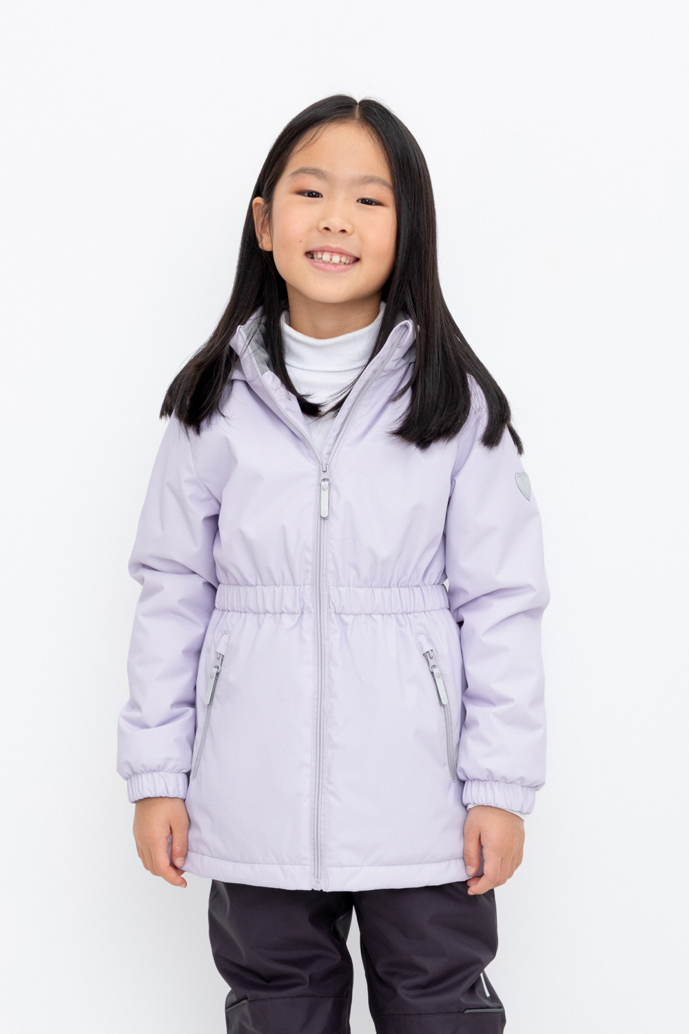Куртка детская CROCKID 1G JKT 024.1, пастельно-лиловый, 128