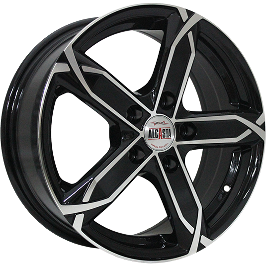 

Колесный диск Alcasta M19 (BKF) 6xR15 ET46 4*100 D54.1, Черный