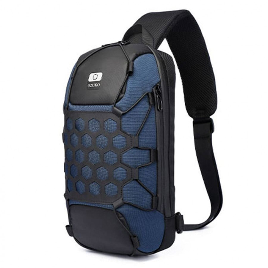 

Рюкзак унисекс OZUKO 9358 blue, 33х16х6 см, Синий, 9358