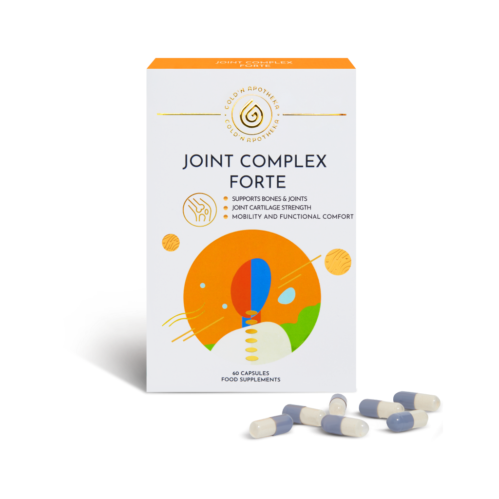 Купить 264335, Витамины GOLD'N APOTHEKA Joint Complex Forte капсулы 60 шт.