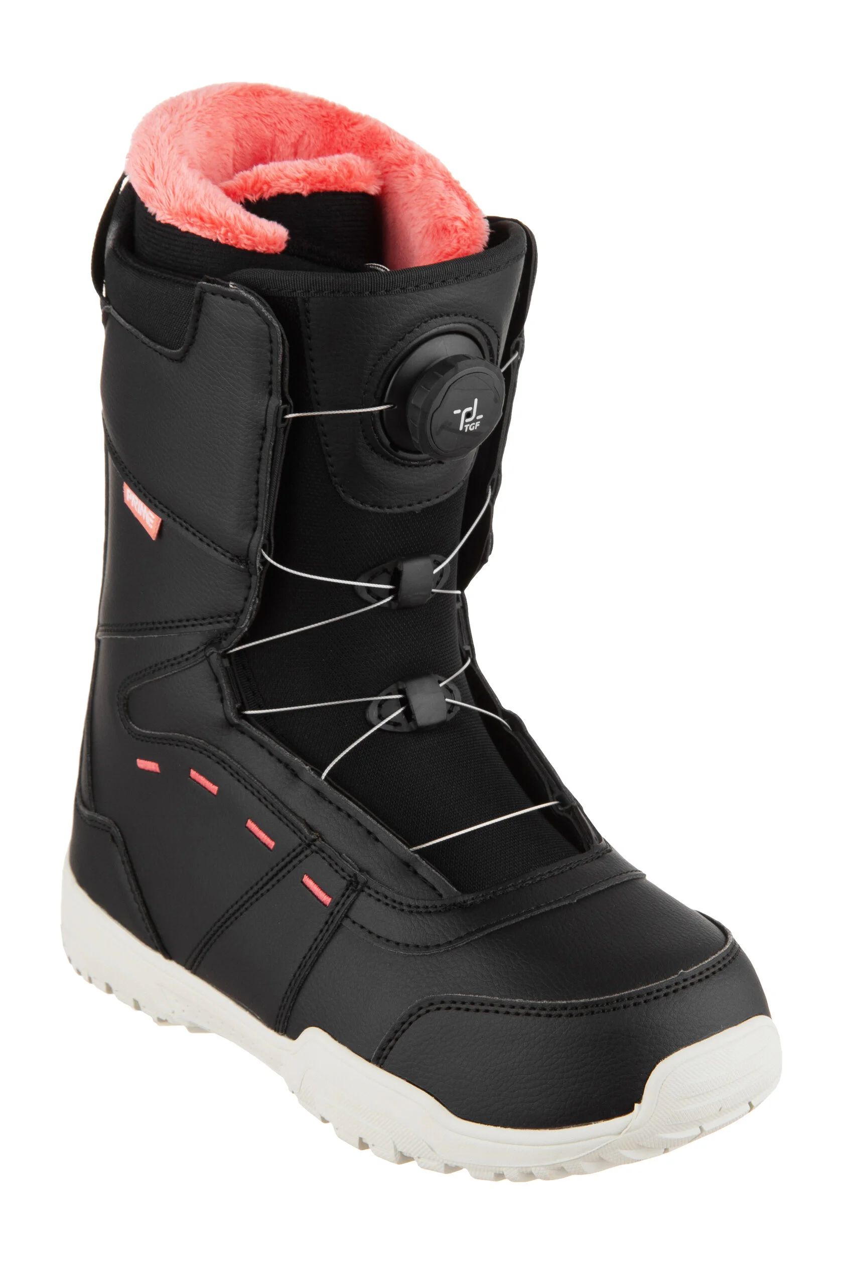 Ботинки для сноуборда Prime COOL-C1 TGF Women 2023 black-red 23,5 см
