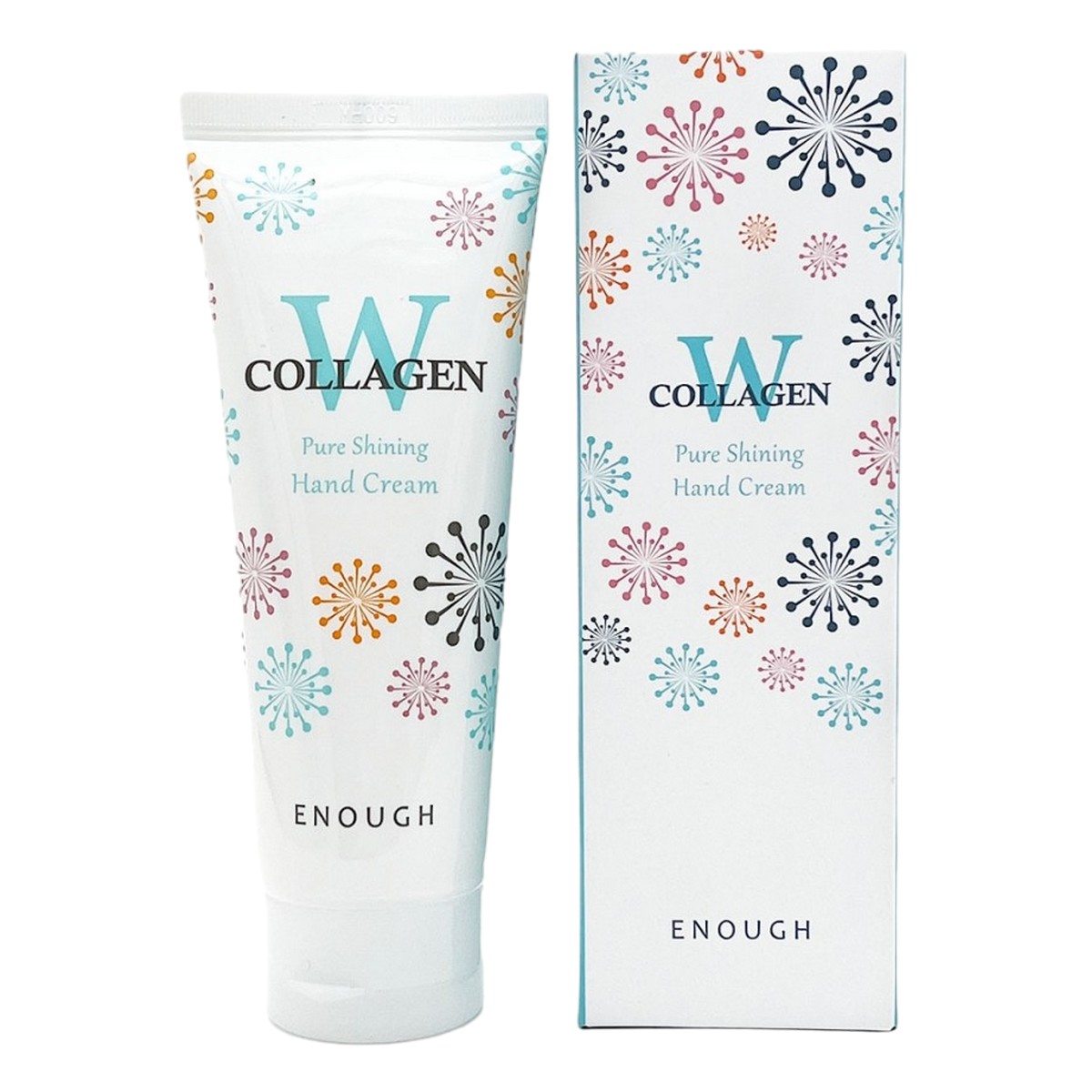 Крем для рук Enough W Collagen Pure Shining Hand Cream с коллагеном 100 мл гелевый антисептик hautian содержание спирта 62% pure hand clean gel 30 мл