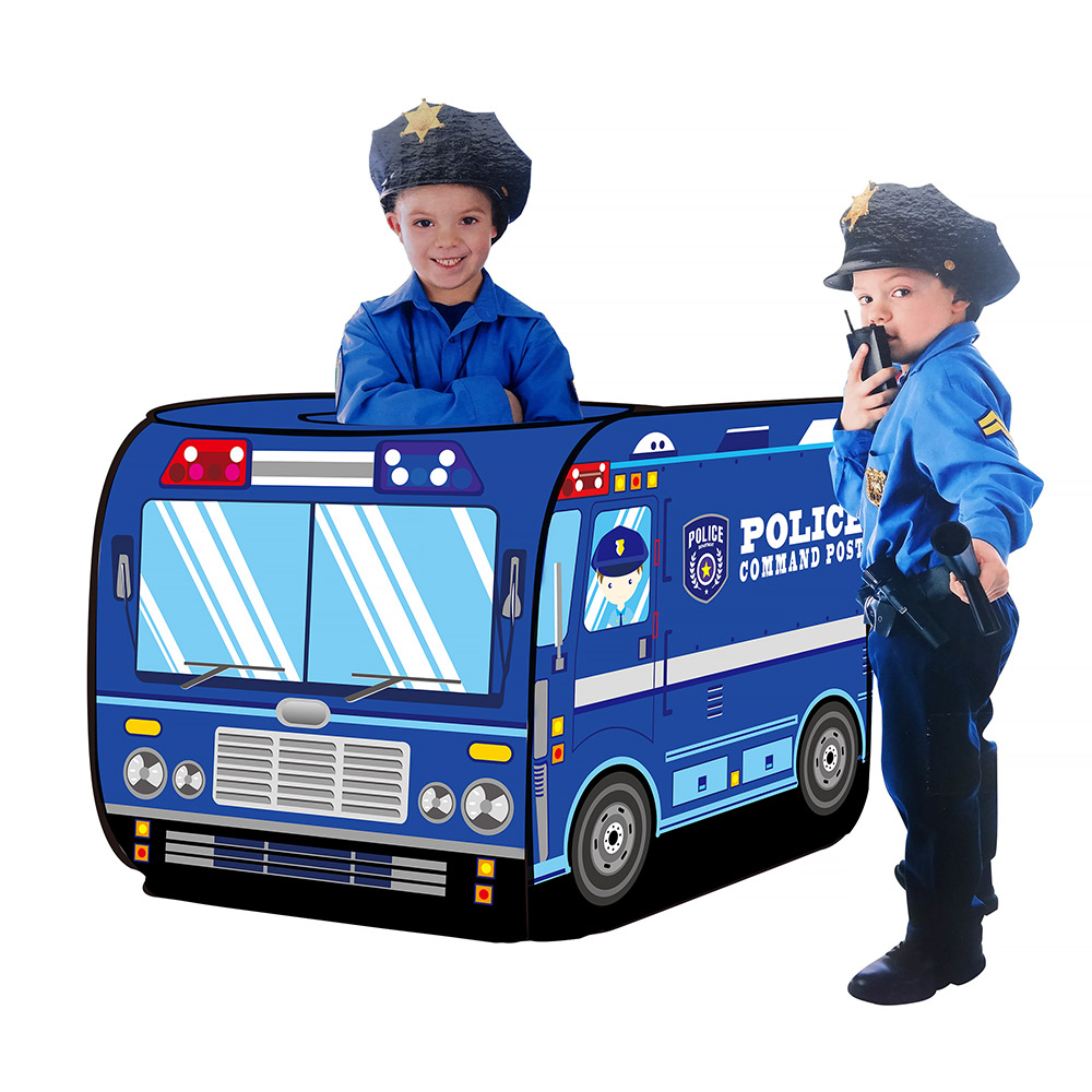 Игровой домик-палатка Pituso Полицейский фургон + 50 шаров pituso дом полицейский фургон 50 шаров