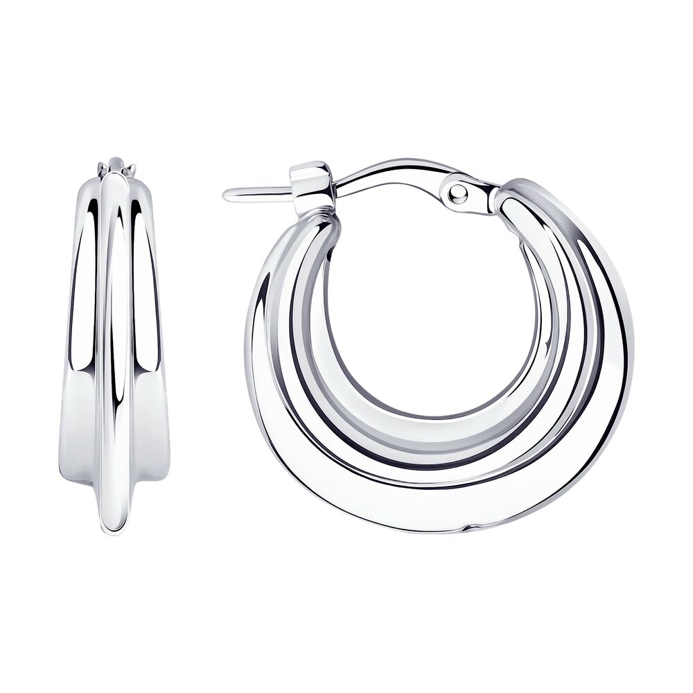 

Серьги конго из серебра SOKOLOV 94025147, 94025147