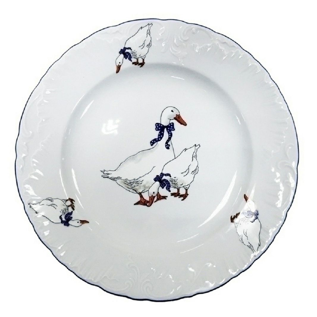 

Блюдо сервировочное Cmielow Rococo Гуси 29 х 4 см