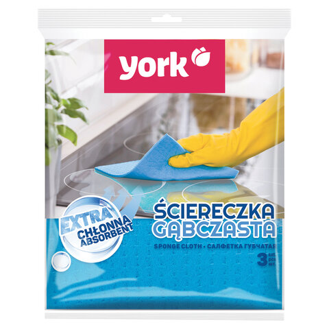 

Набор салеток York целлюлозные убчатые, 15,5х17,5 см, 3 шт., 2 уп.