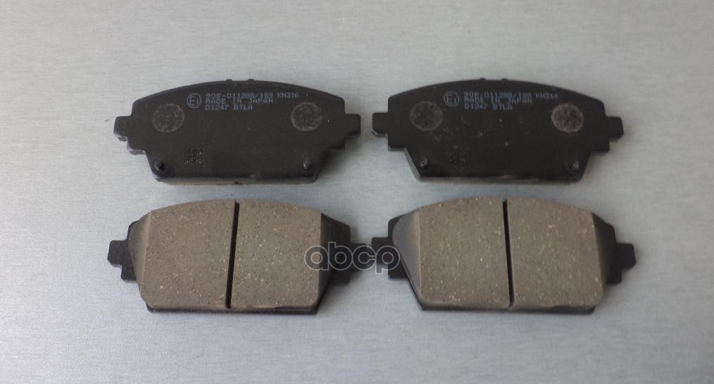 

Колодки дисковые п. Honda Accord 1. KASHIYAMA D1247 D1247-01 =694 10=FDB1439