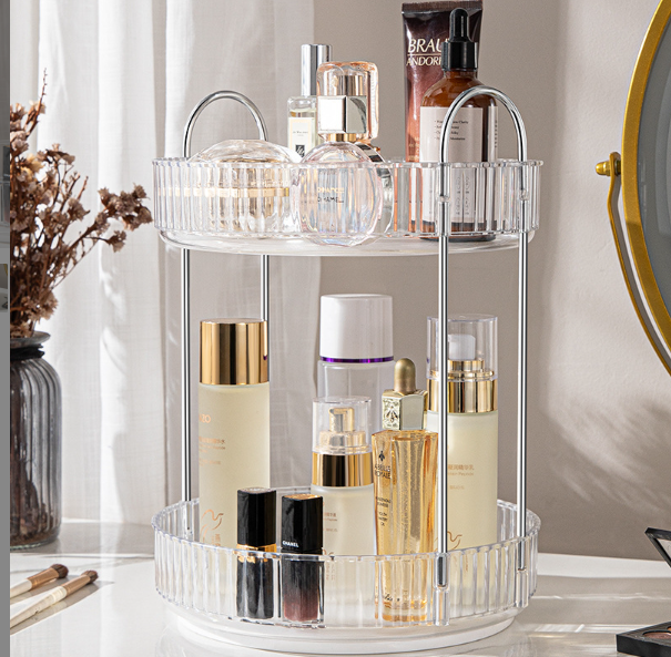 Органайзер для косметики,вращающийся,org15 подставка для хранения духов,шампуней,украшений