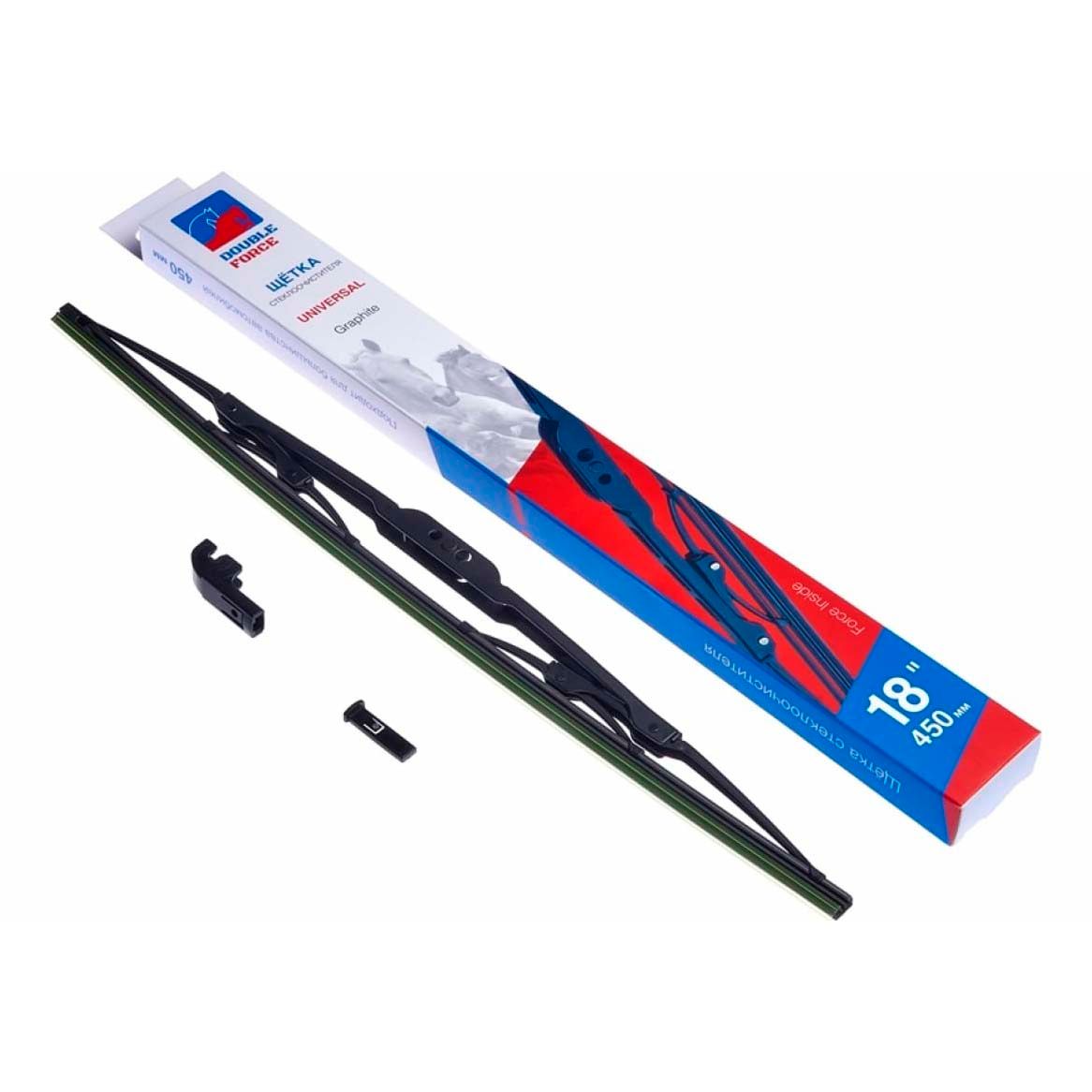 

Щетка стеклоочистителя Double Force DFM18 каркасная 45 см