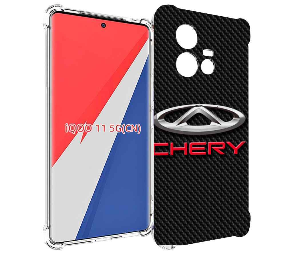 

Чехол MyPads чери chery 2 для Vivo iQOO 11, Прозрачный, Tocco