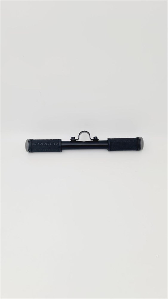 Детские ручки для самоката LiRider диаметр трубы 22-27 мм ручки на руль детские для беговелов резиновые 95мм с торцевой защитой черные 00 170447