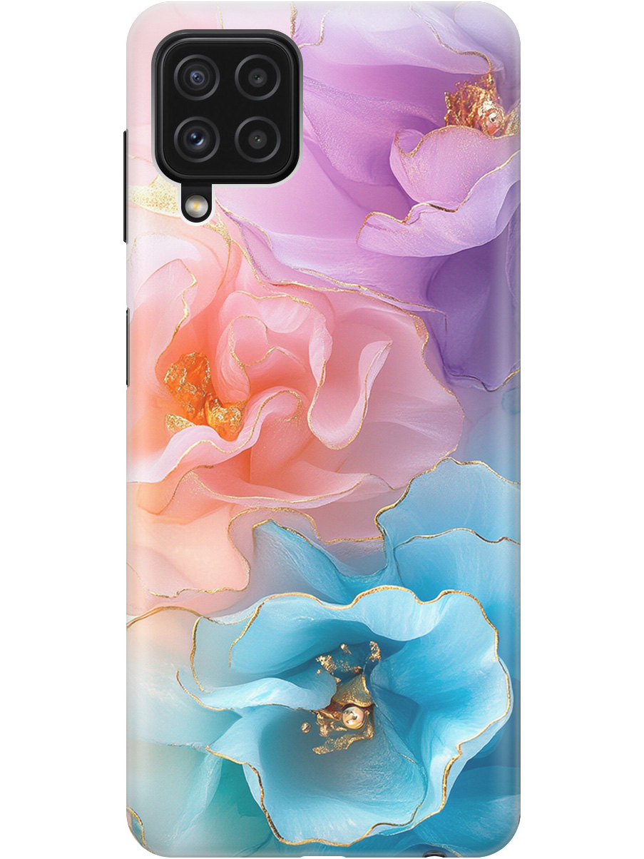 

Силиконовый чехол на Samsung Galaxy A22 / M32 / M22 с принтом "Изумительные цветы", Прозрачный;фиолетовый;голубой;оранжевый;розовый, 730829523