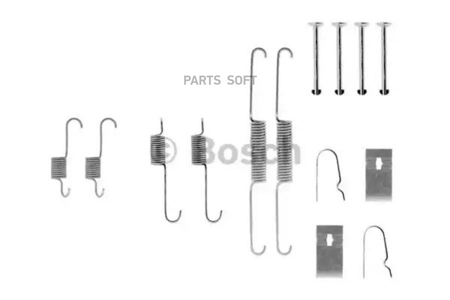 Ремкомплект Барабанных Колодок Kia ShumaSephia Ii Bosch 1987475267 Bosch арт. 1 987 475 26