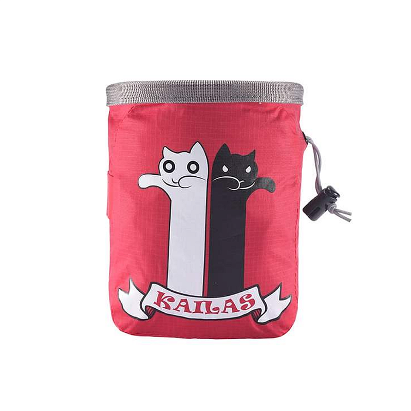 Kailas мешок для магнезии Fly Chalk Bag (Красный (Коты), , 12379)