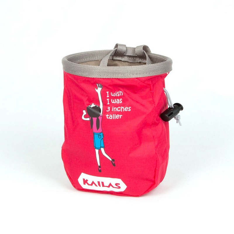 фото Kailas мешок для магнезии fly chalk bag (красный (скалолаз), , 12379)