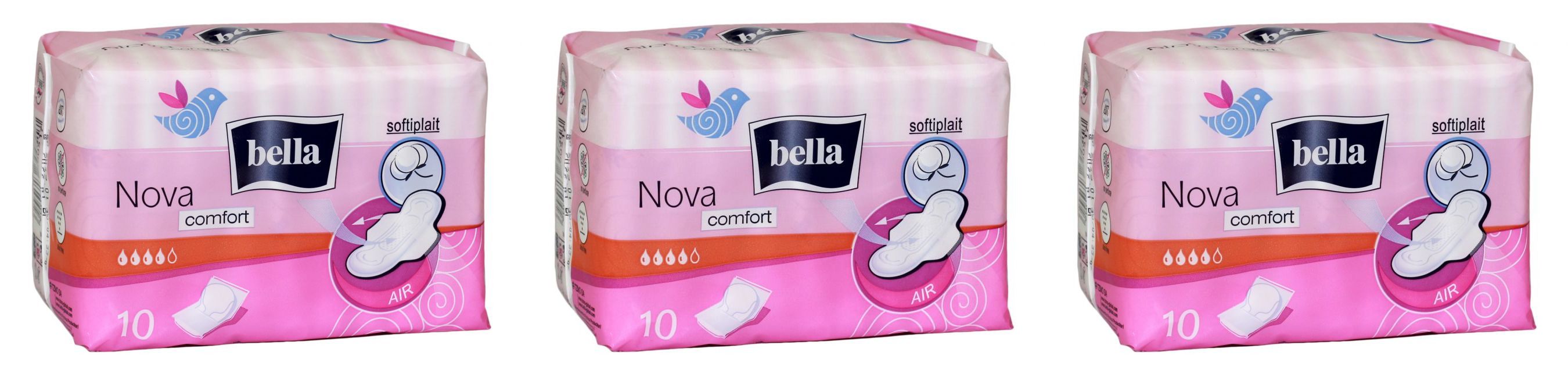 Прокладки Bella Nova soft Комфорт 10шт 3 уп