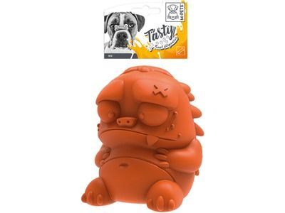 

Игрушка M-PETS Зомбик с дозатором угощений цвет оранжевый