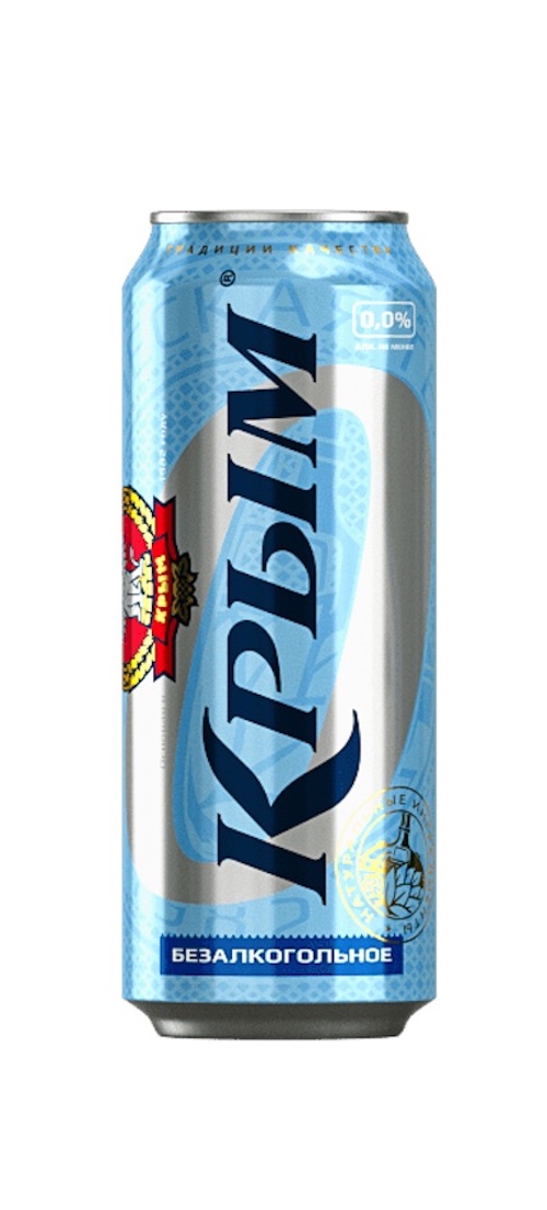 Пиво безалкогольное Крым Non-Аlcoholic, 0,45 л х 6 шт