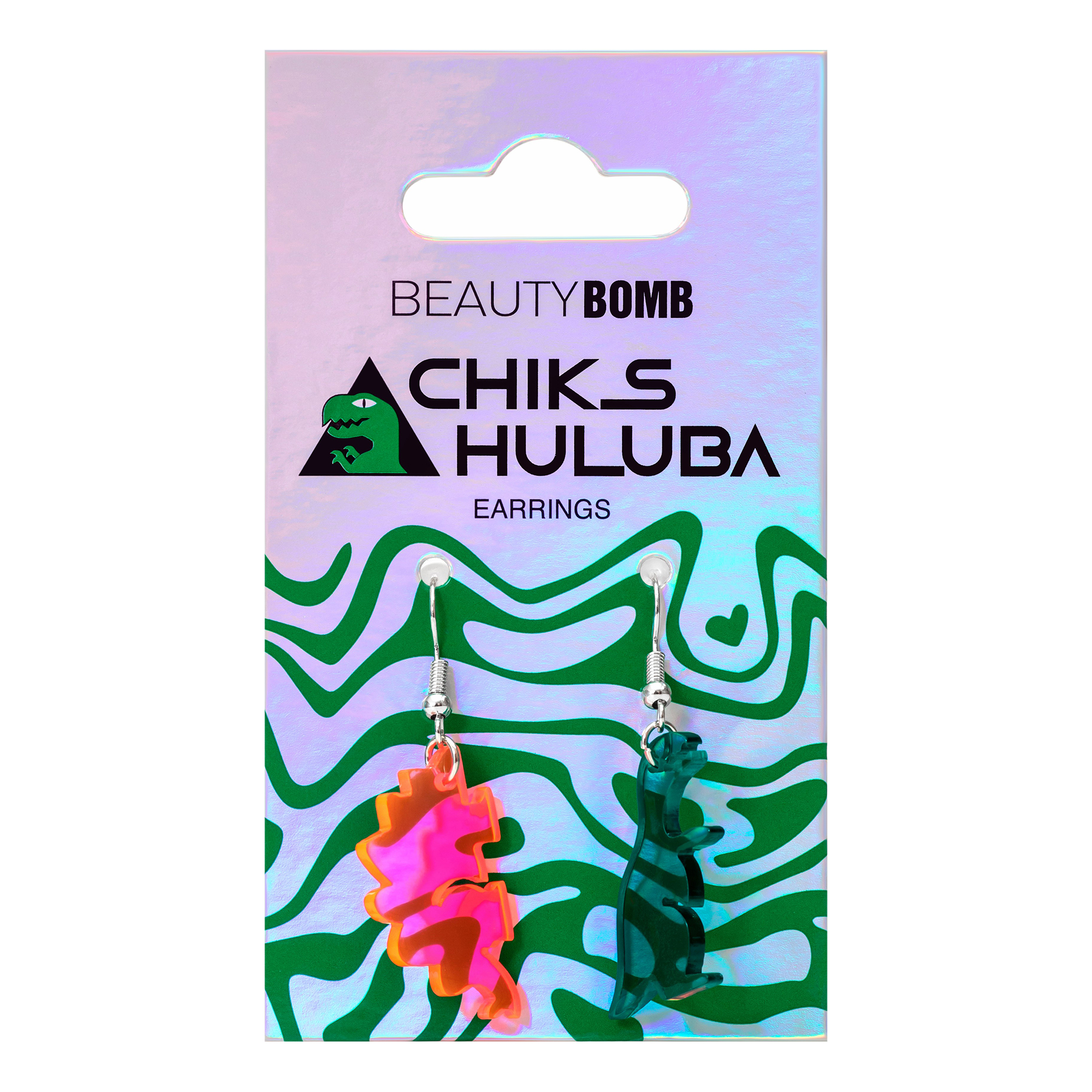 Серьги из бижутерного сплавапластика Beauty Bomb Ufo Chikshuluba 402₽