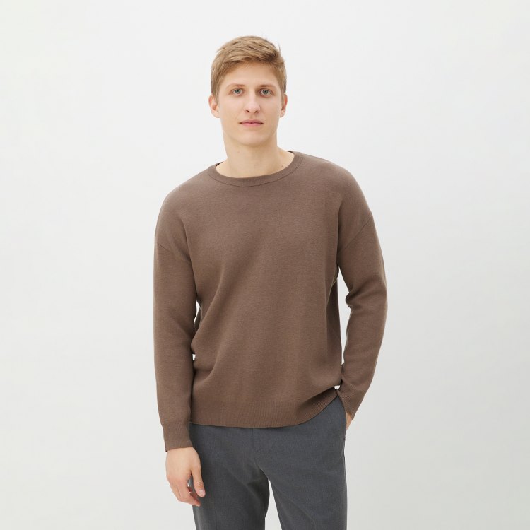 

Джемпер мужской Maison David DR03 коричневый XL, DR03