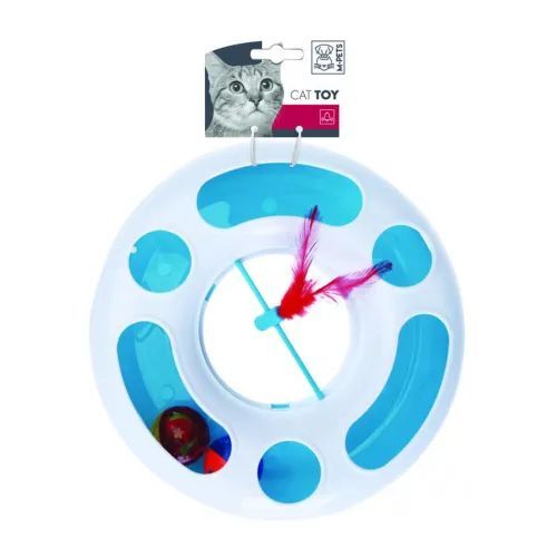 

Игрушка для кошек M-PETS с мячиком 24,2x24,2x7,2 см