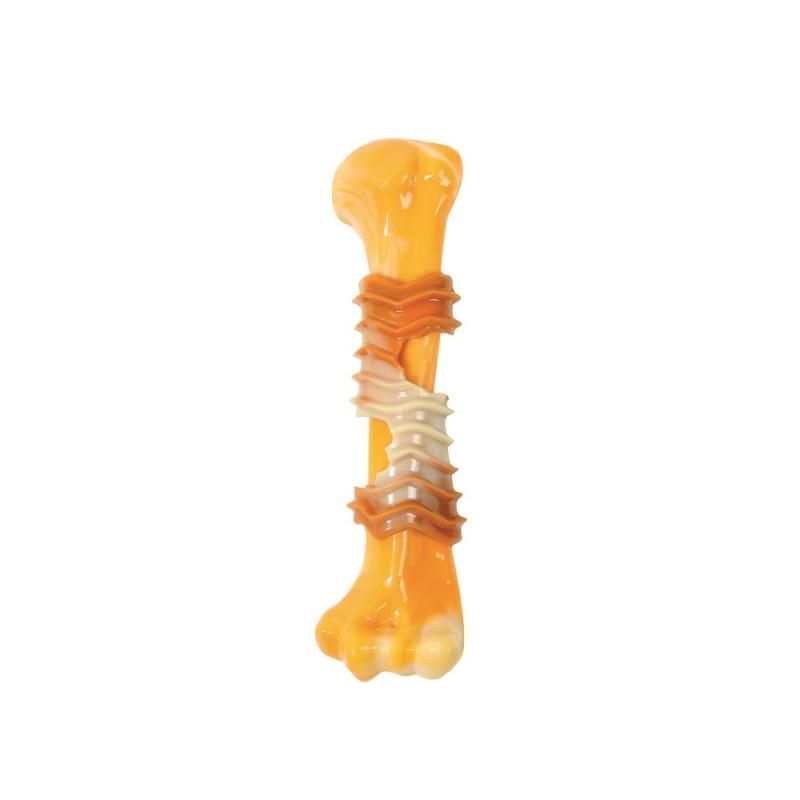 

Игрушка M-PETS Карнивор кость вкус бекона цвет желтый 17.8x4.9x4 см