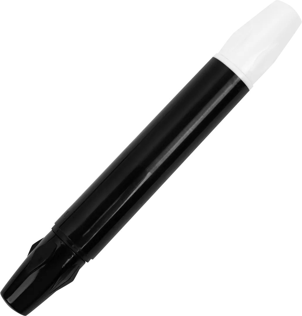 Маркер перманентный белый/чёрный Systec маркер краска для оформления витрин artline glassboard 2 0 мм чёрный epg4 321