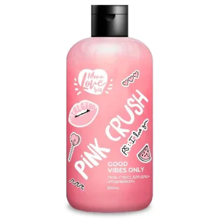 фото Bio гель-глосс для душа monolove pink crush 300 мл