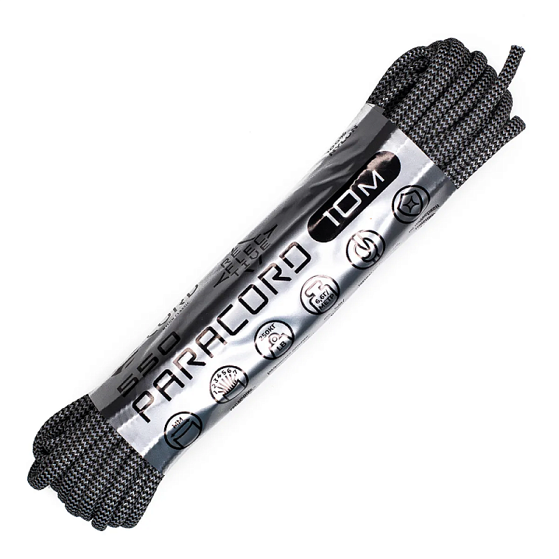 

Паракорд 550 Cord 10м SuperReflective (black wave )