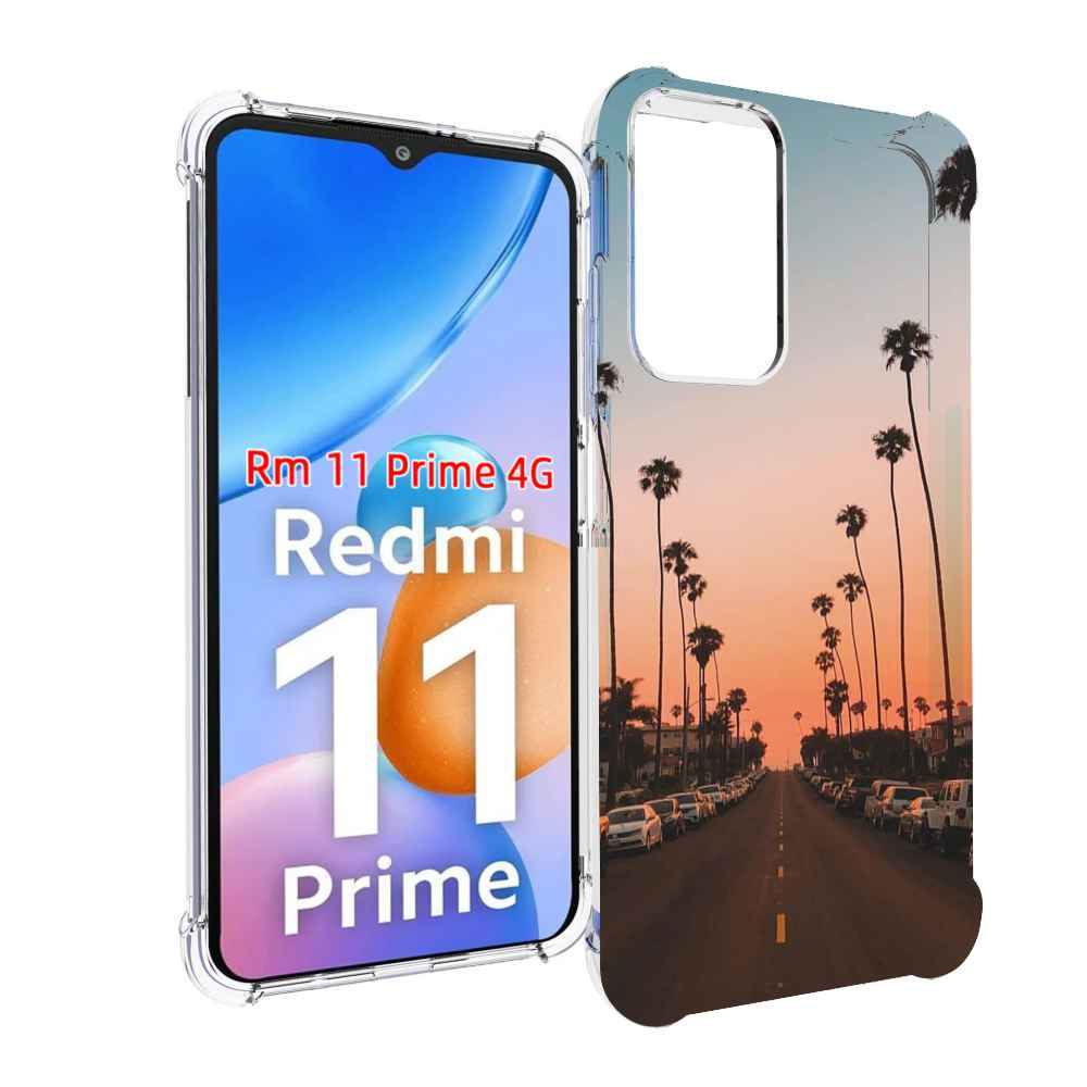 

Чехол MyPads дорога-с-закатом для Xiaomi Redmi 11 Prime 4G, Прозрачный, Tocco