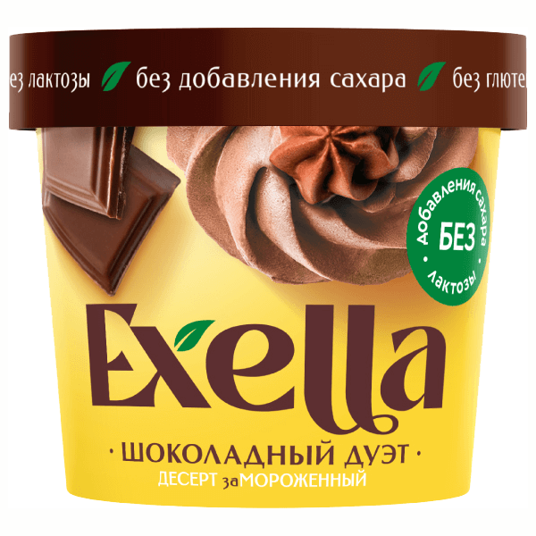 

Десерт замороженный Exella Шоколадный дуэт 70 г