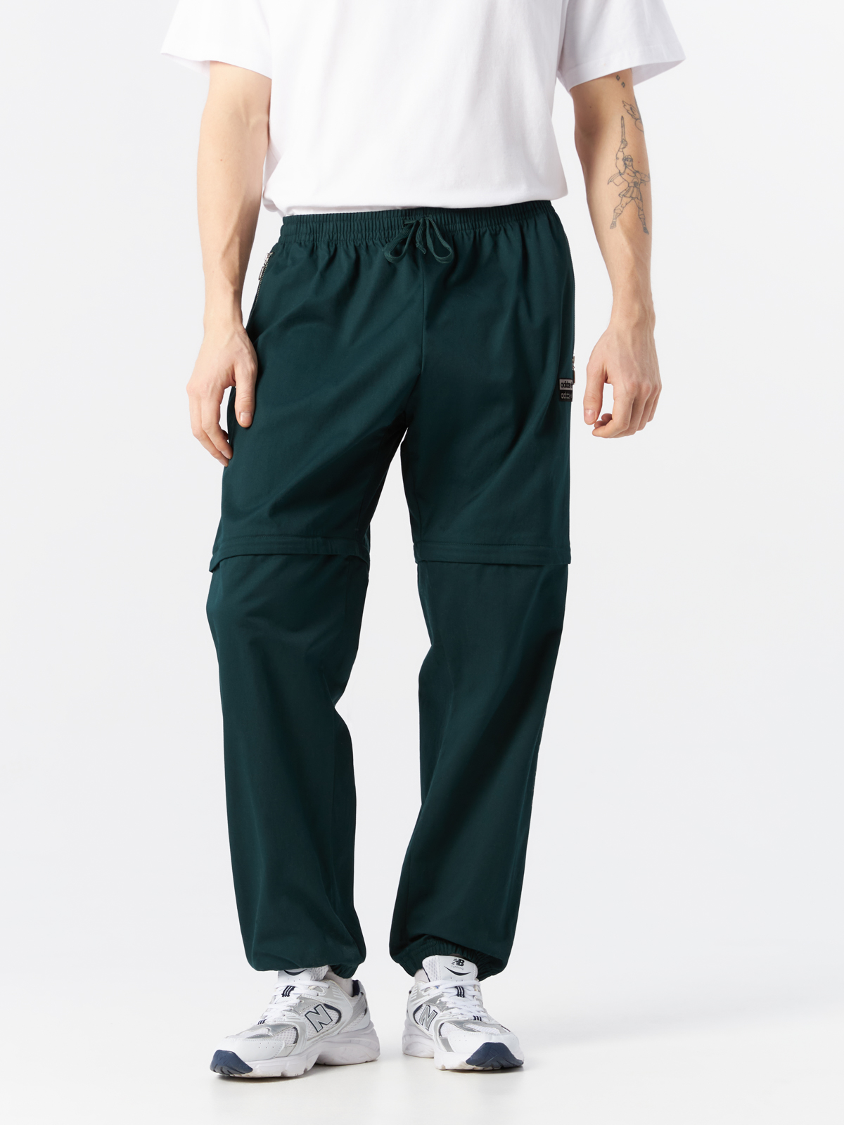 Спортивные брюки мужские Adidas H11464 зеленые 2XL
