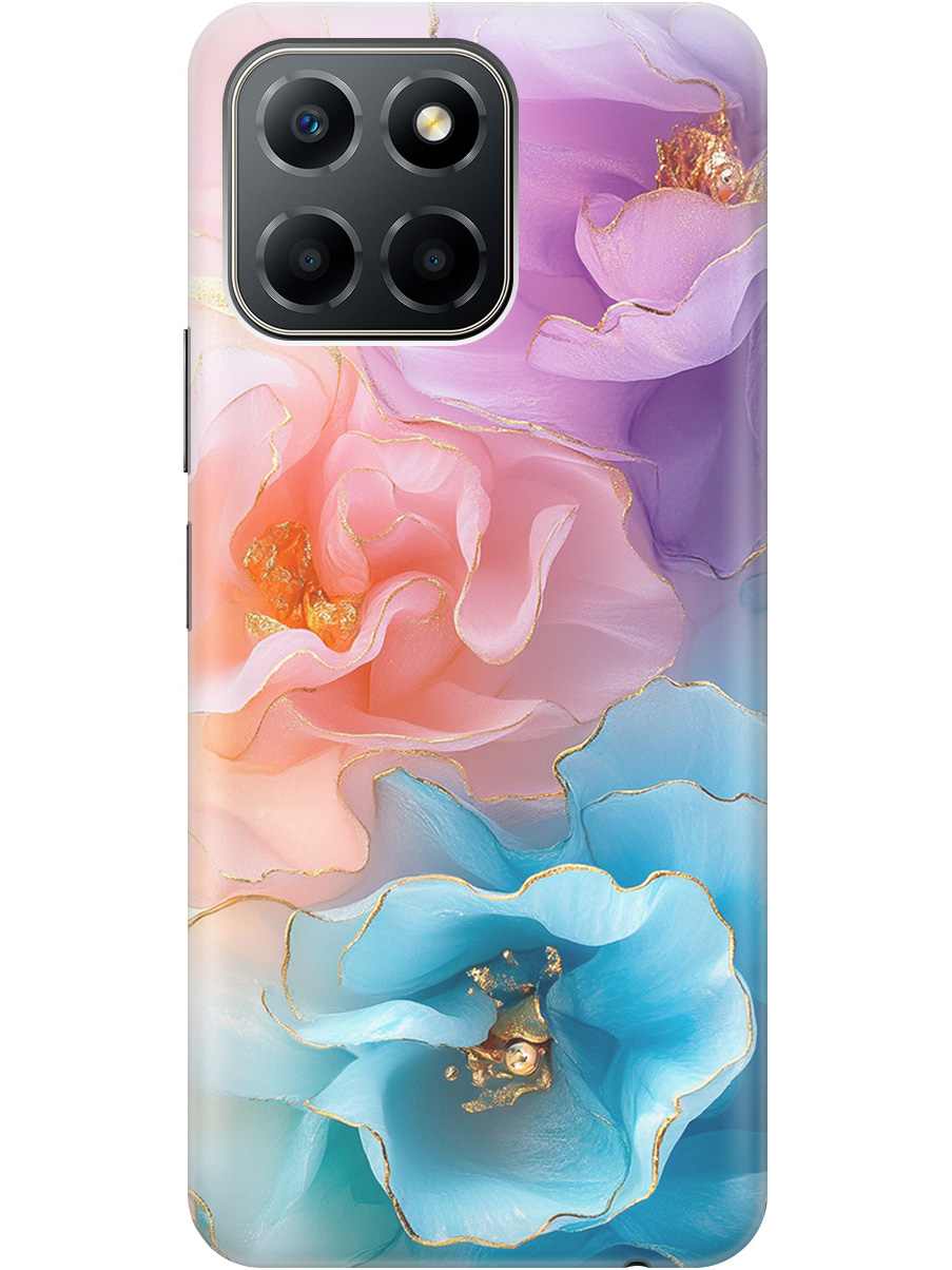 

Силиконовый чехол на Honor X6 / X8 5G с принтом "Изумительные цветы", Прозрачный;фиолетовый;голубой;оранжевый;розовый, 762092223