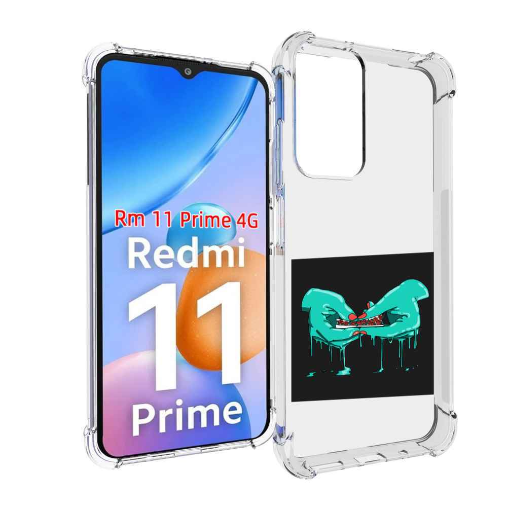 

Чехол MyPads закручиваю-розочки для Xiaomi Redmi 11 Prime 4G, Прозрачный, Tocco