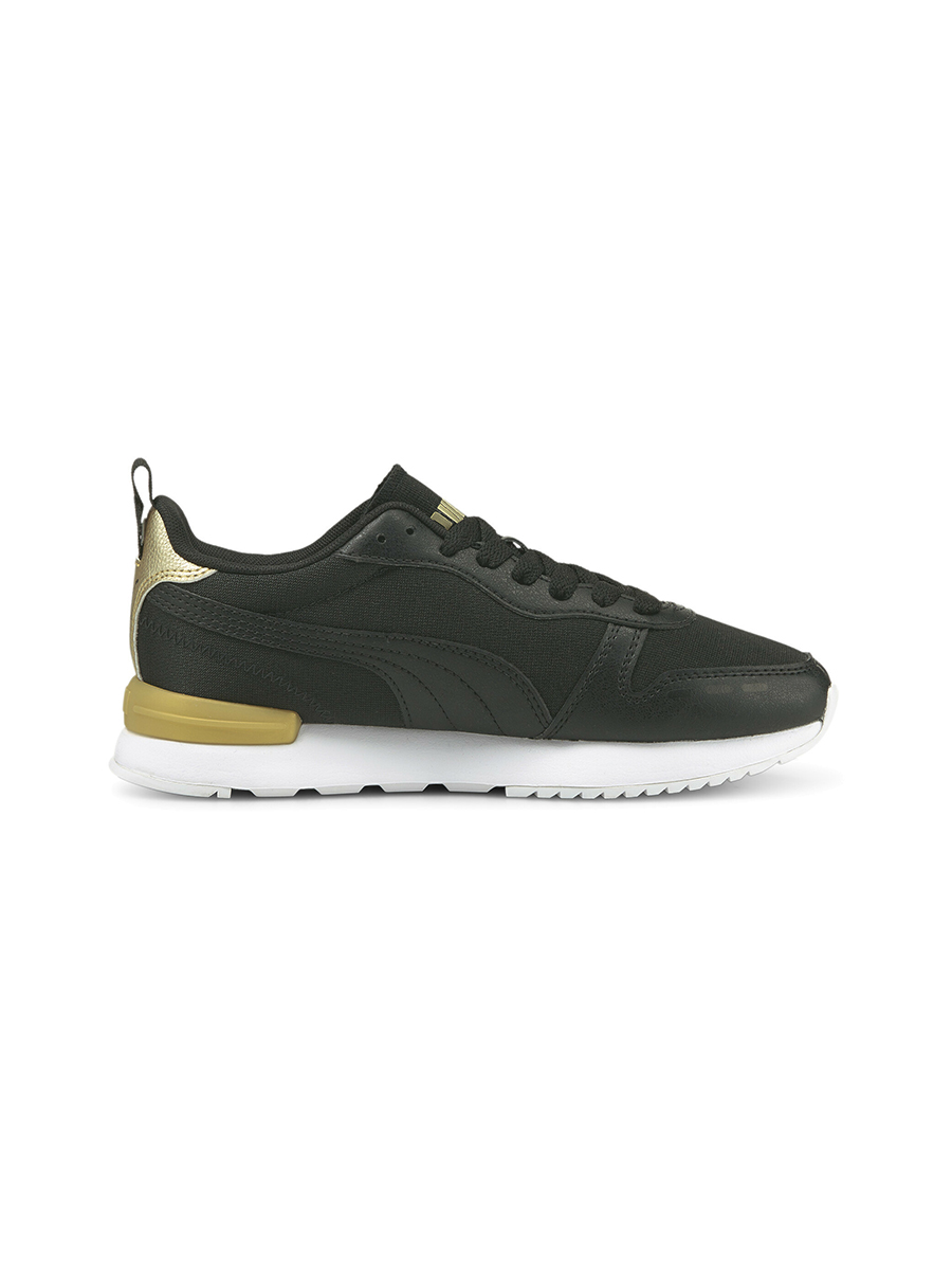 фото Кроссовки женские puma r78 wns metallic pop черные 7 uk