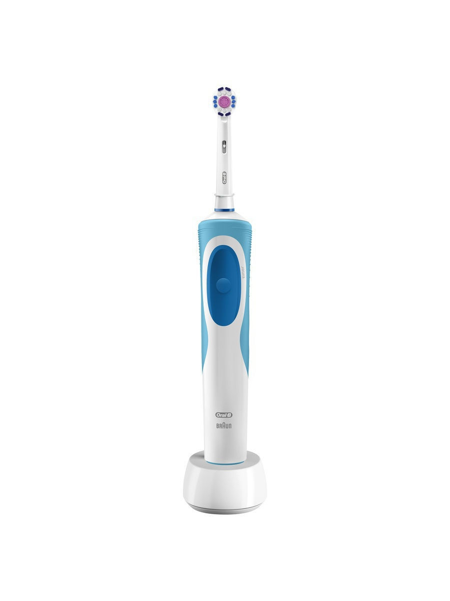 

Щетка зубная Oral-B Vitality BD12, бело-синяя, Vitality BD12
