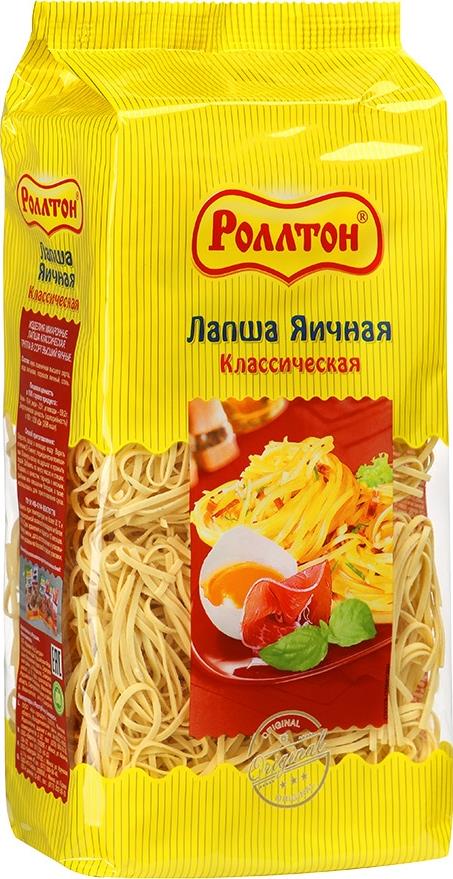 Лапша Роллтон яичная Классическая 400 г