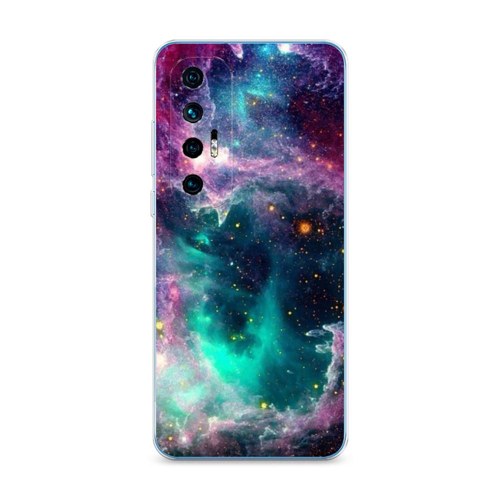 

Чехол на Xiaomi Mi 10S "Звездные облака", Розовый;бежевый, 310550-2
