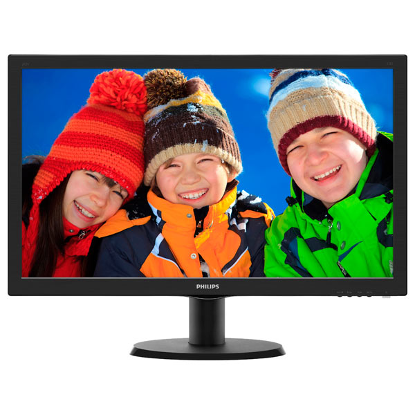 

23.6" Монитор Philips 243V5LAB/01 Black 75Hz 1920x1080 TN, Черный, 243V5LAB/01